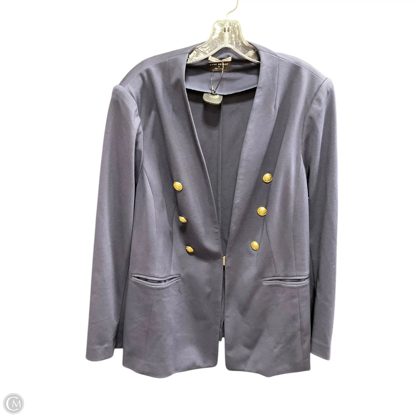 Blazer By Lane Bryant In Navy, Size: 1x