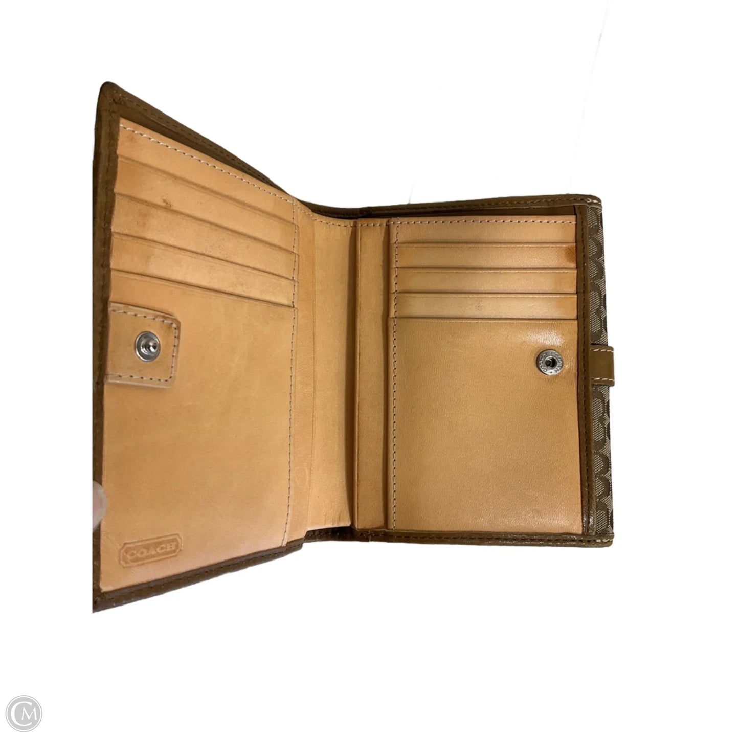 Wallet Designer By Coach, Size: Small