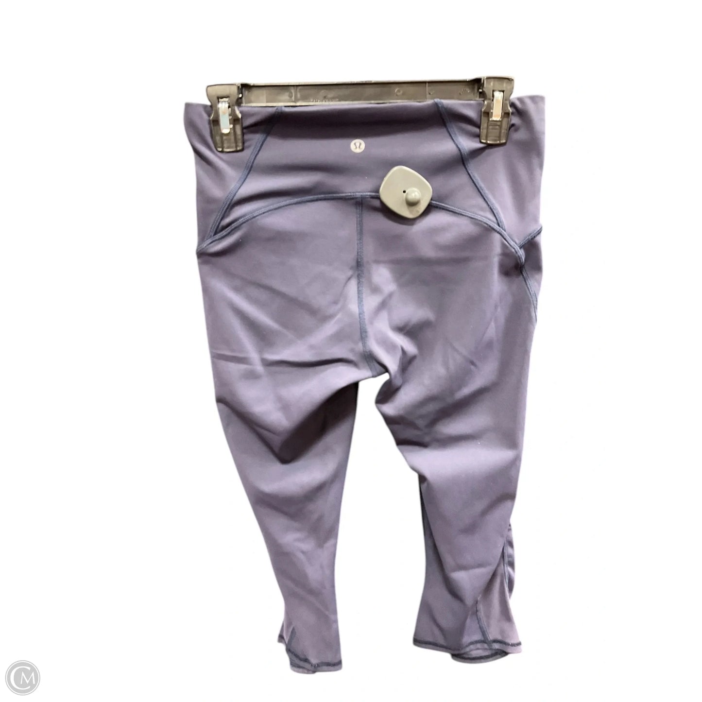 Athletic Capris By Lululemon In Navy, Size: S