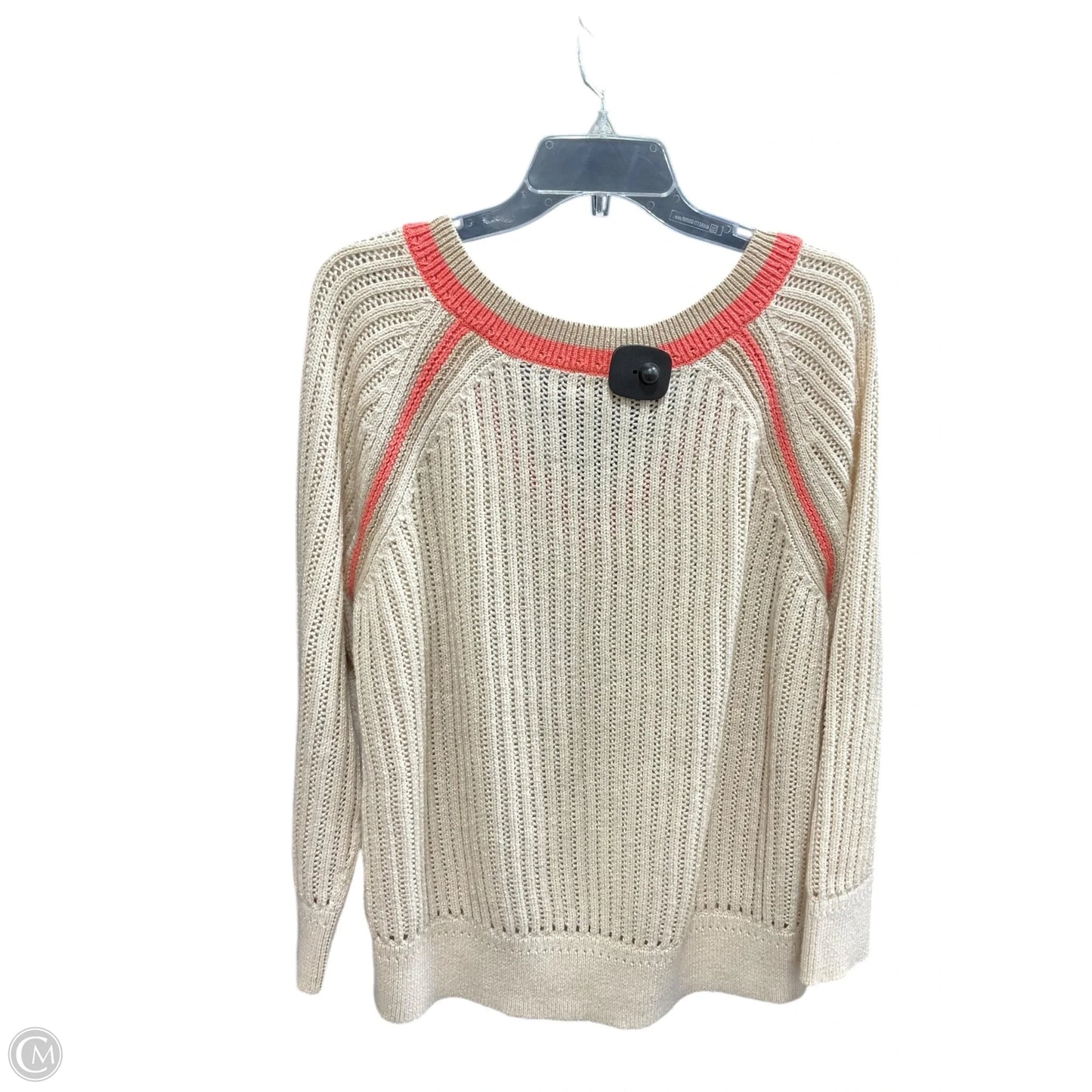 Sweater By Talbots In Cream, Size: 2x