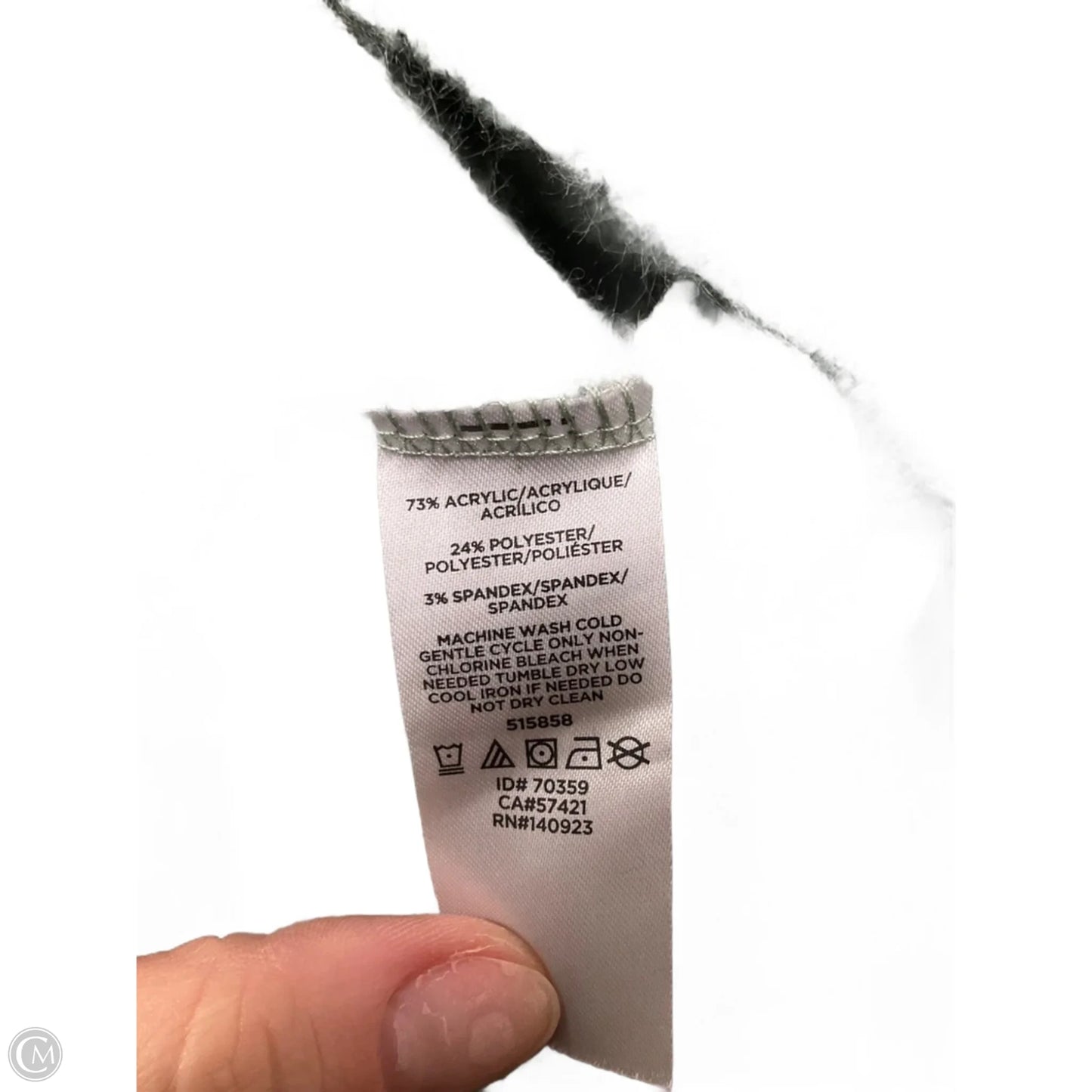 Sweater By Loft In Aqua, Size: Xl