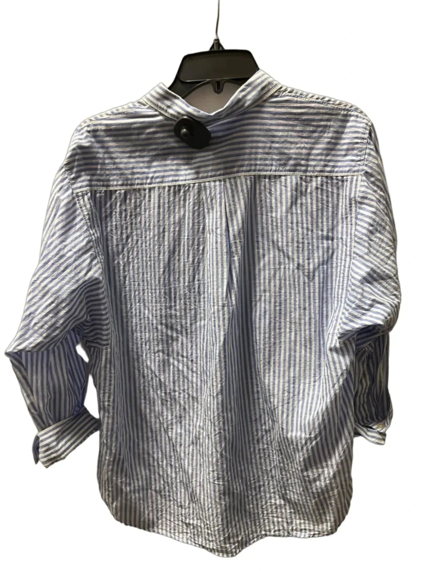 Blouse 3/4 Sleeve By Loft In Striped Pattern, Size: S