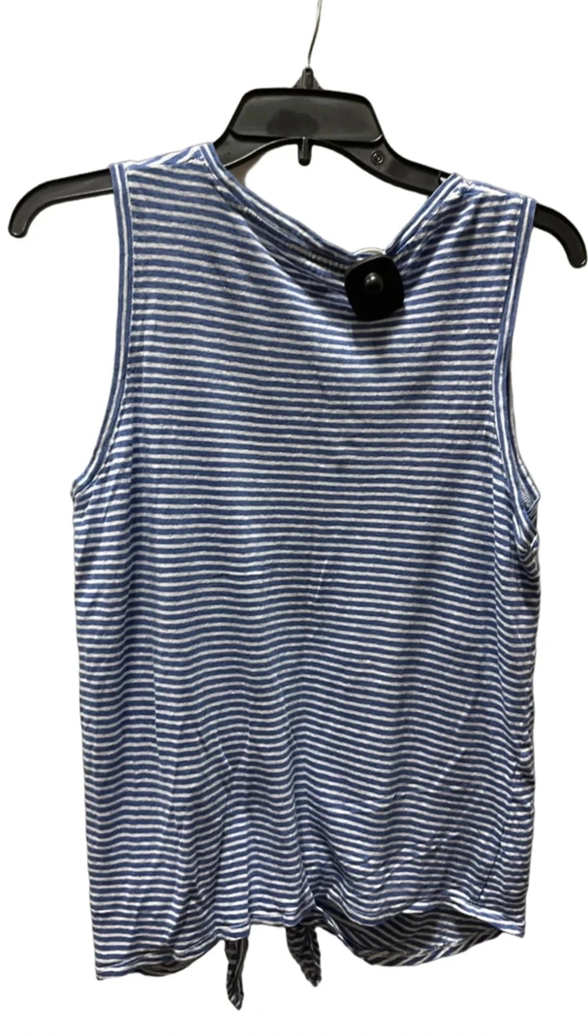 Top Sleeveless Basic By Banana Republic In Striped Pattern, Size: L