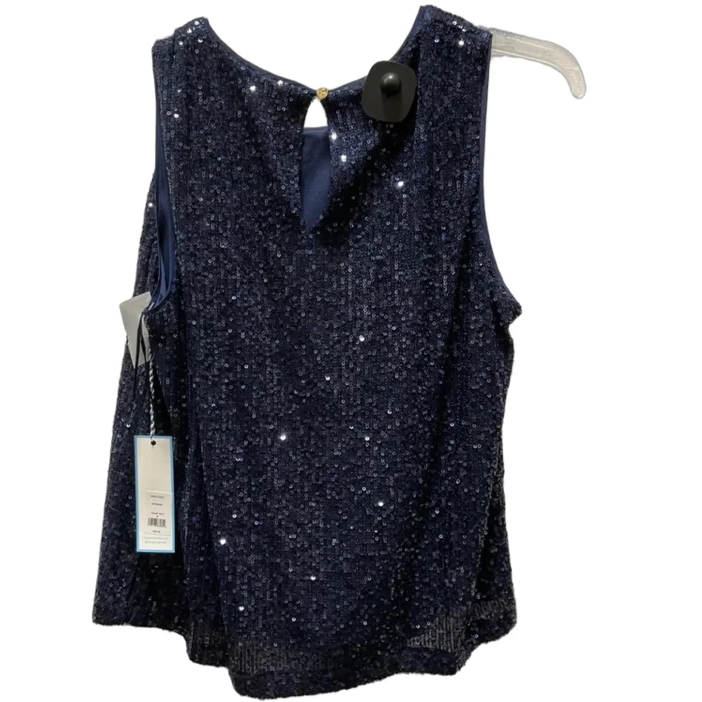 Top Sleeveless By Draper James In Navy, Size: M