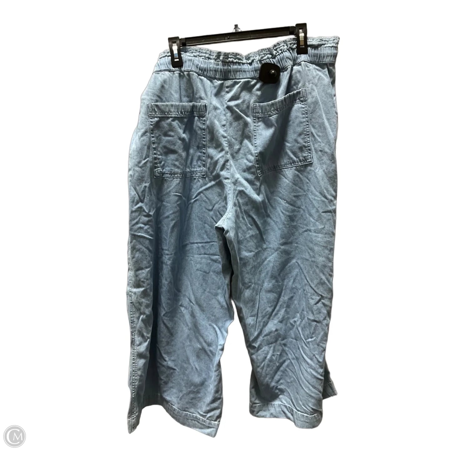 Pants Wide Leg By Loft In Blue, Size: Xl