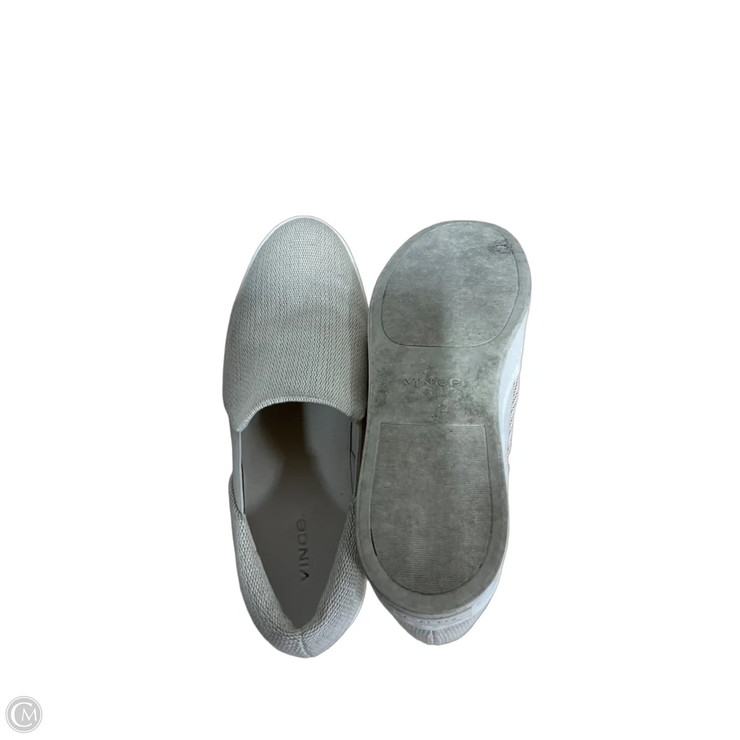 Shoes Flats By Vince In Cream, Size: 8.5