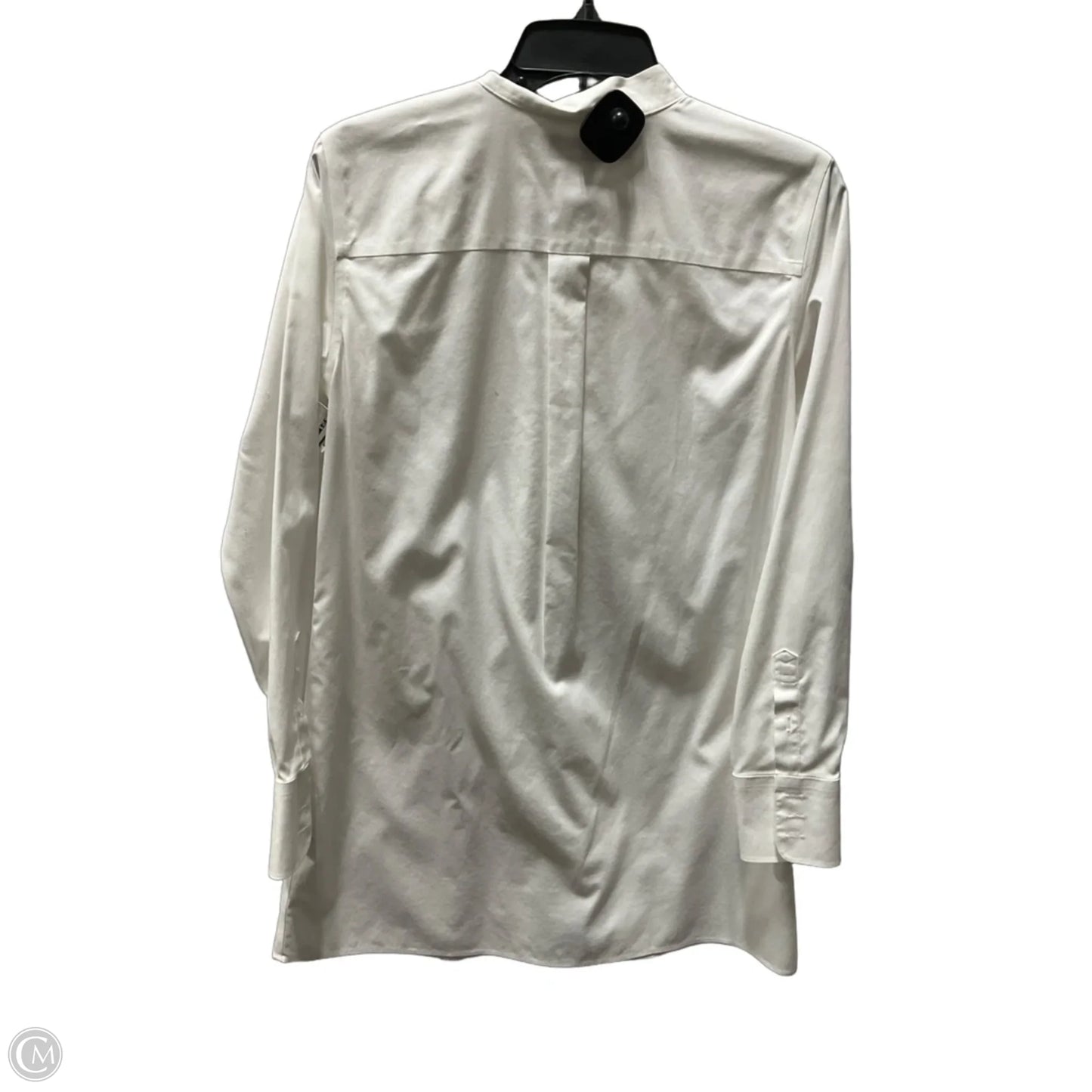 Blouse Long Sleeve By Brooks Brothers In White, Size: 6