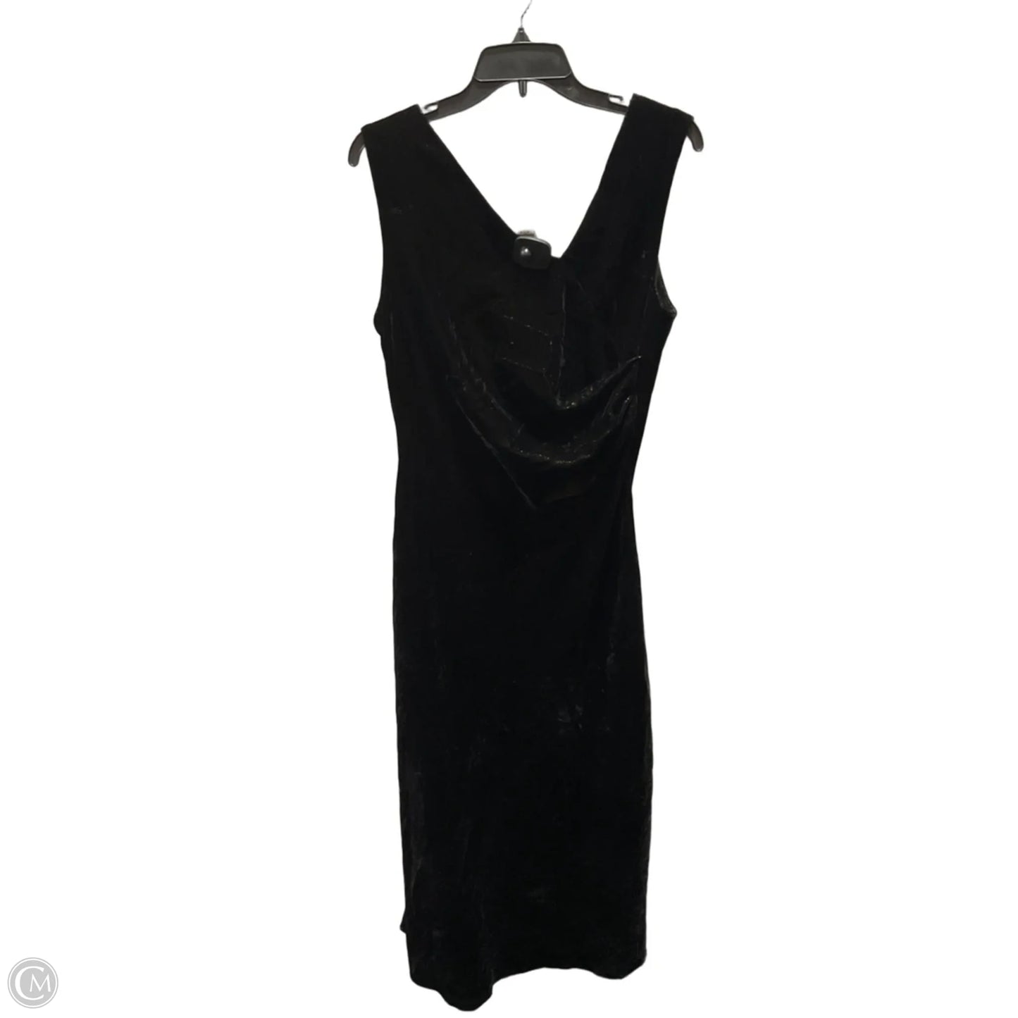 Dress Casual Midi By White House Black Market In Black, Size: M