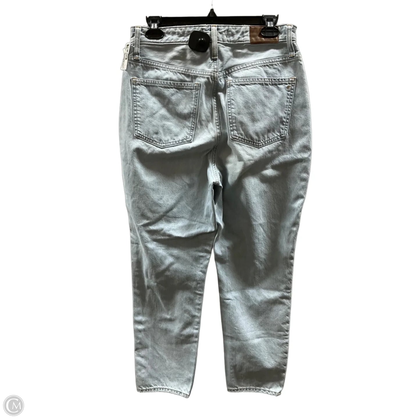Jeans Straight By Madewell In Blue Denim, Size: 6