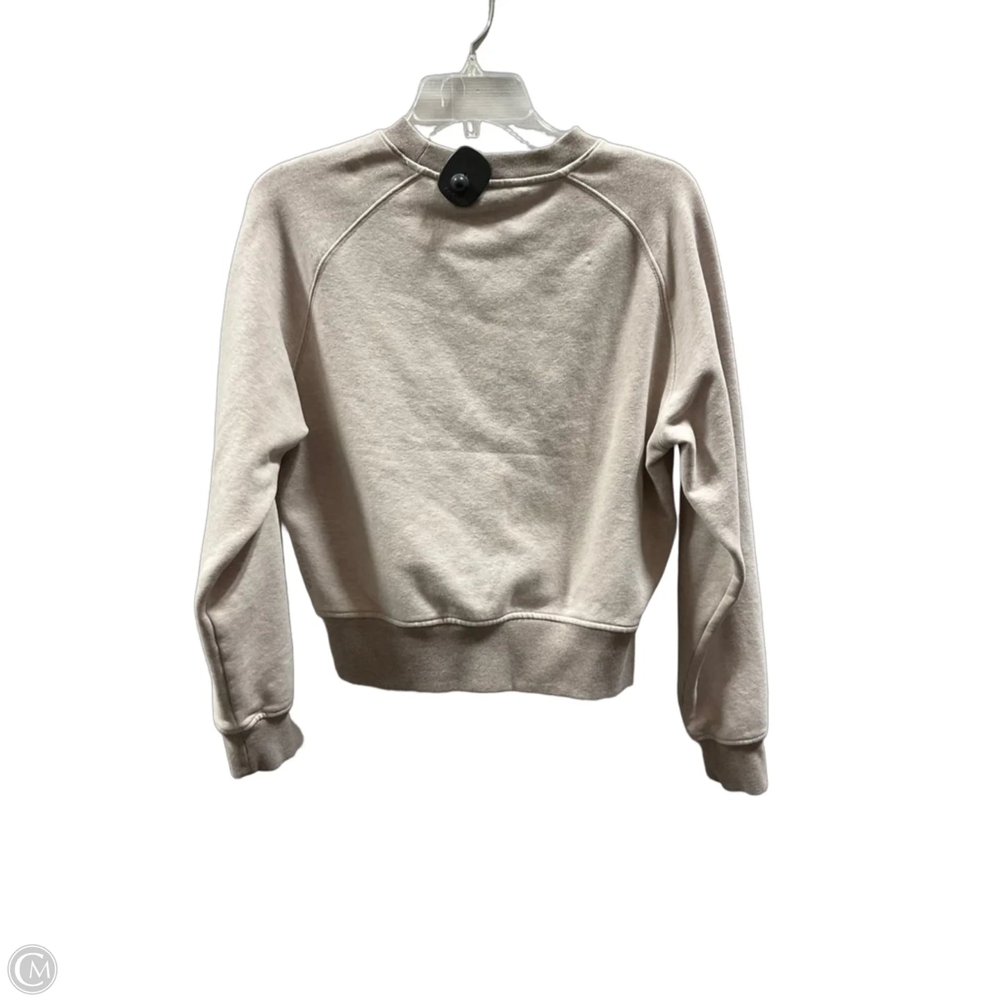 Athletic Sweatshirt Crewneck By Athleta In Beige, Size: Xs