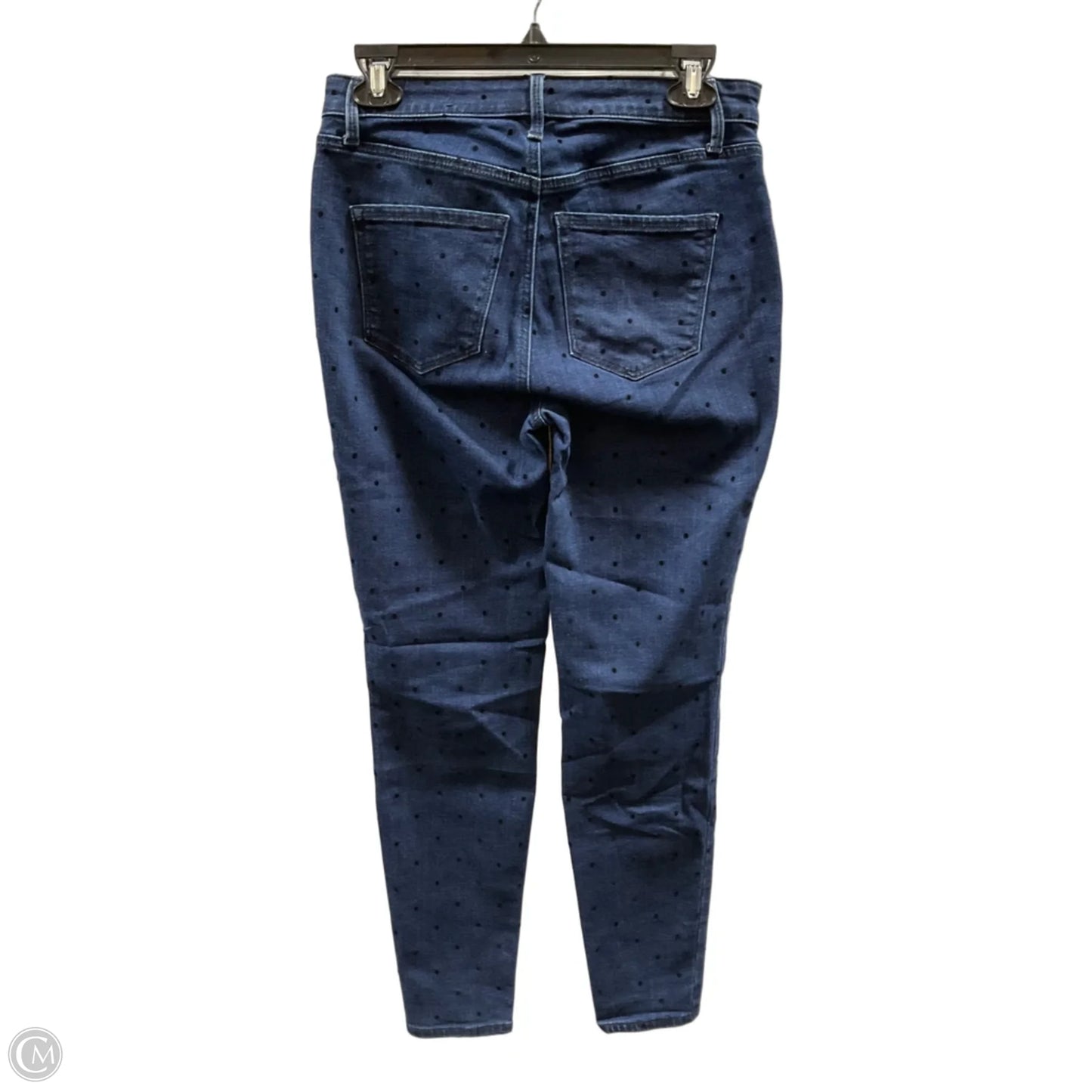 Jeans Jeggings By Talbots In Black & Blue, Size: 4