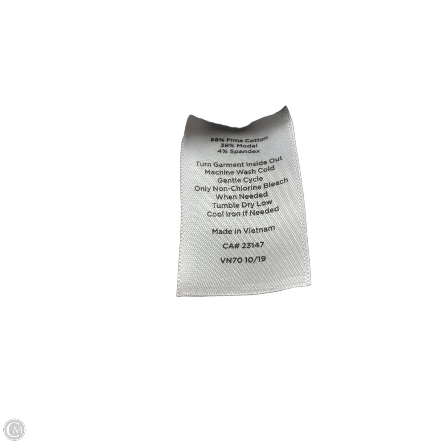 Top Sleeveless Basic By Talbots In Striped Pattern, Size: L