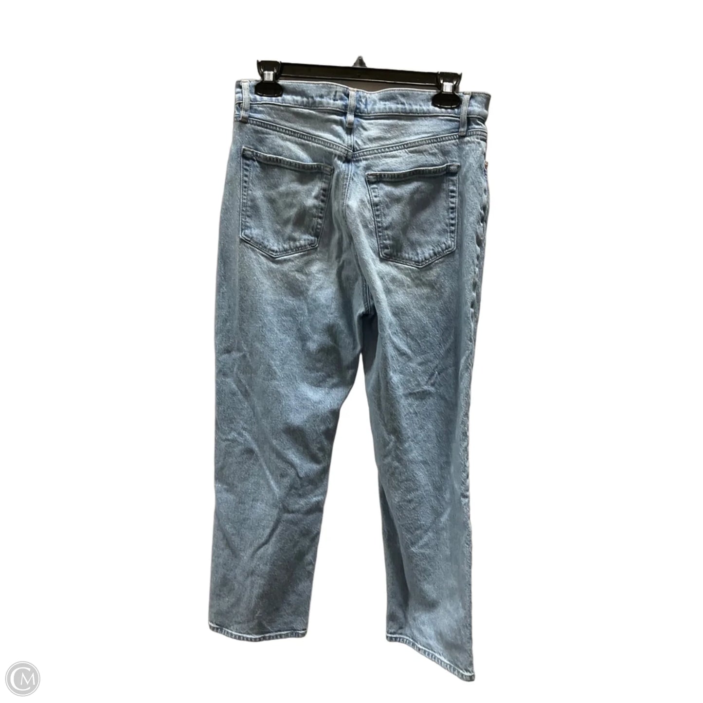 Jeans Straight By Loft In Blue Denim, Size: 8