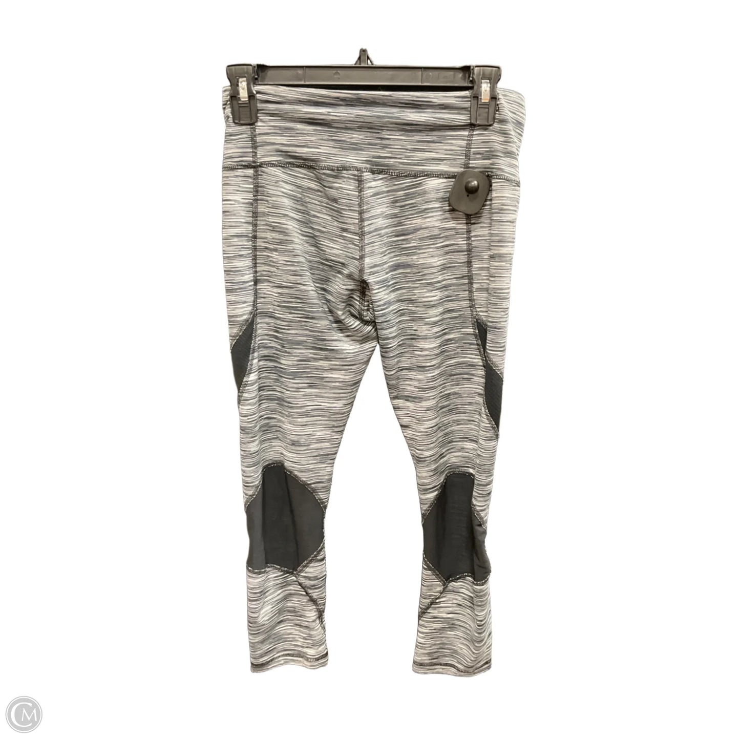 Athletic Leggings By Clothes Mentor In Black & Grey, Size: M