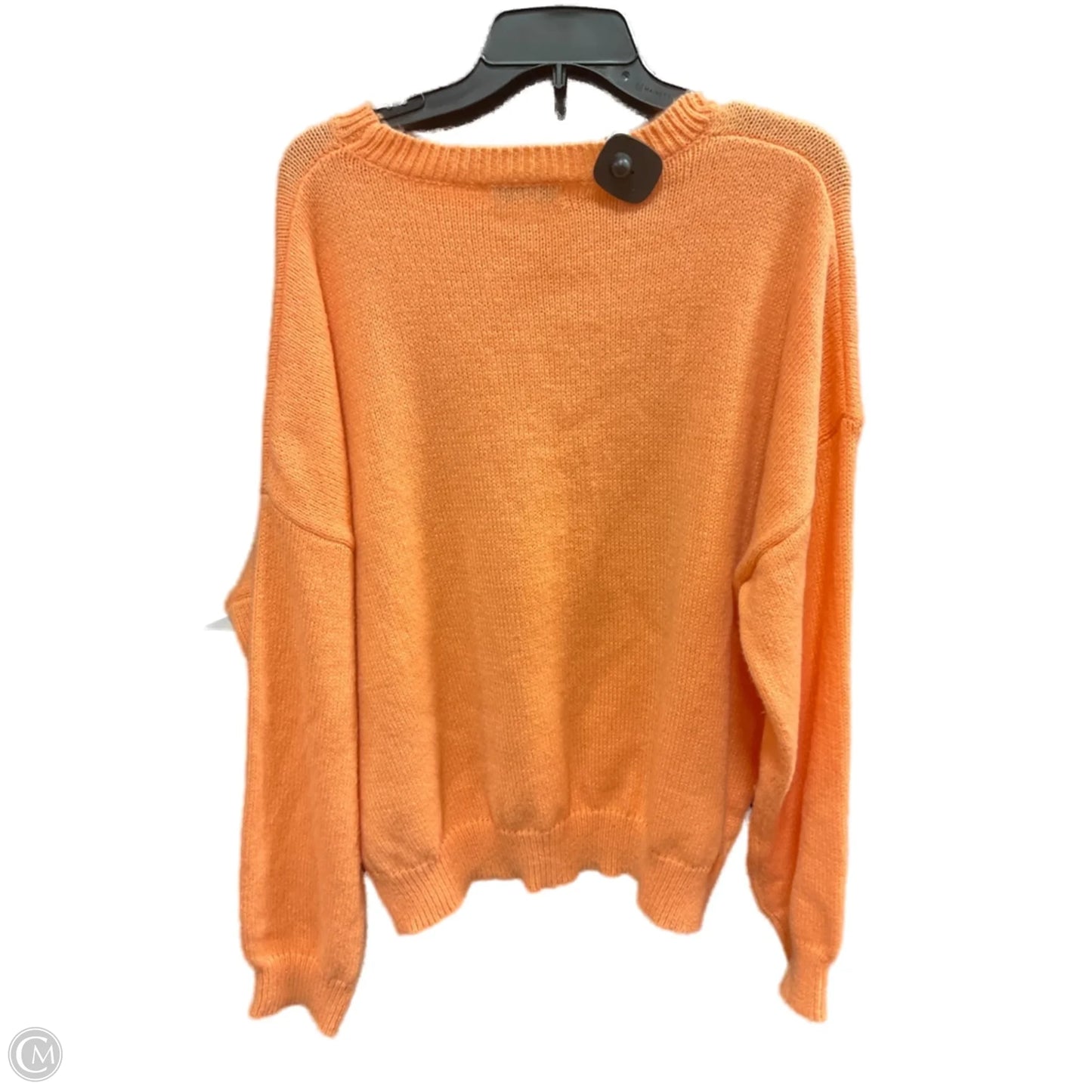 Sweater By Chicsoul In Orange, Size: 2x