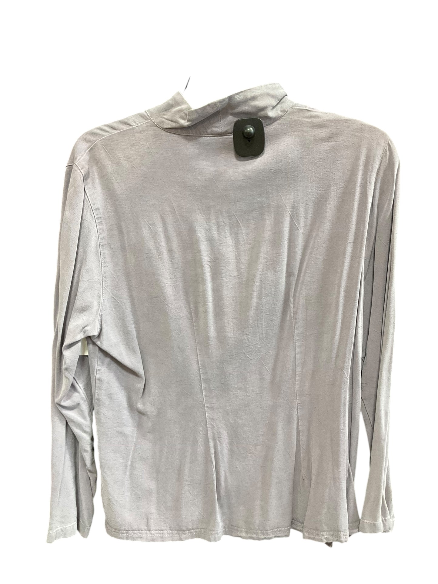 Top Long Sleeve By Tianello In Purple, Size: Xs