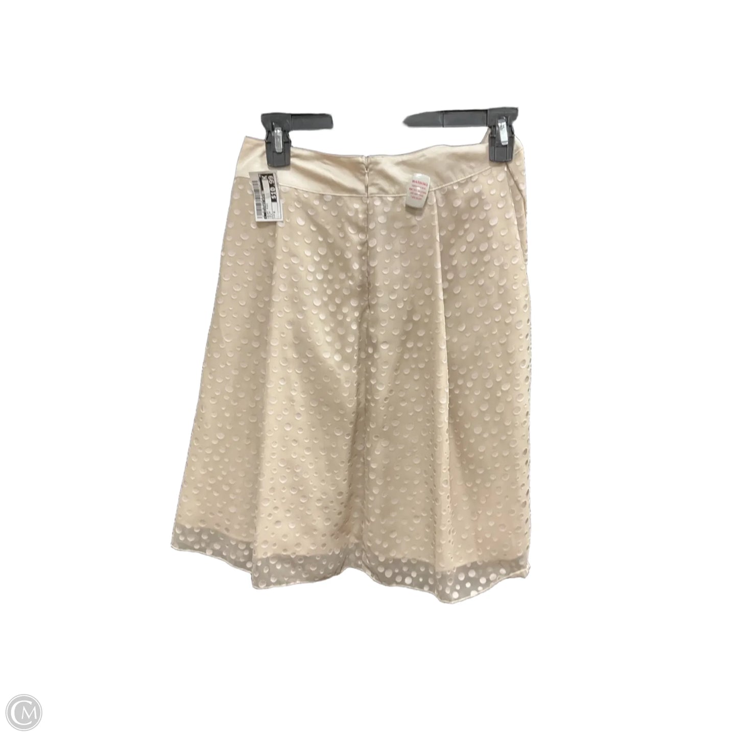 Skirt Midi By Clothes Mentor In Beige, Size: M