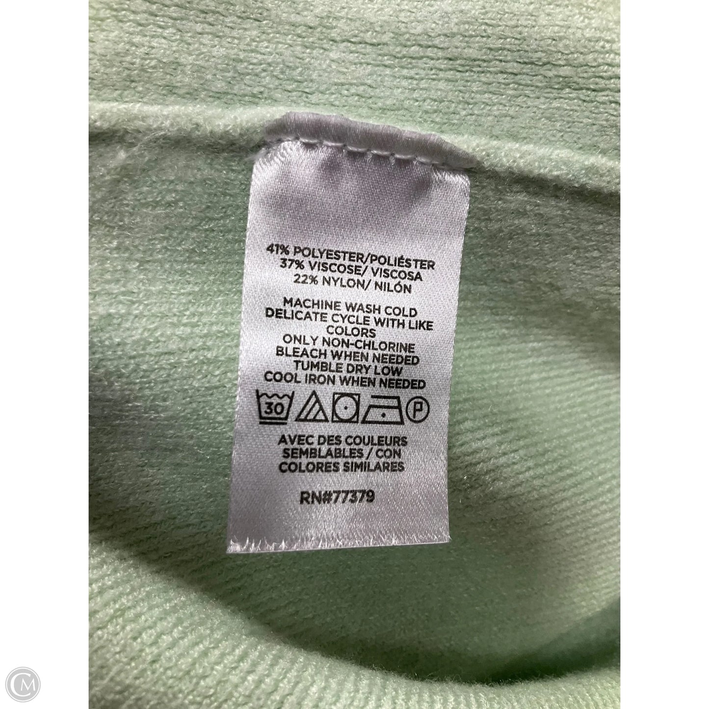 Sweater By Ann Taylor In Green, Size: Xxs