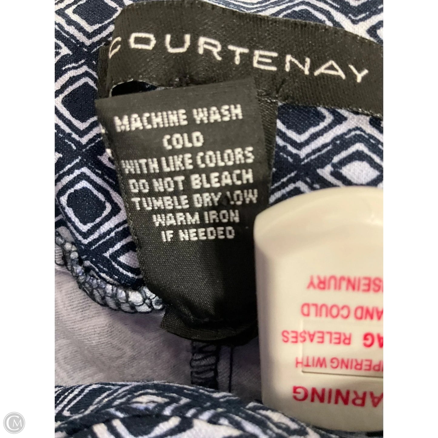 Athletic Skort By Courtenay In Blue, Size: 10