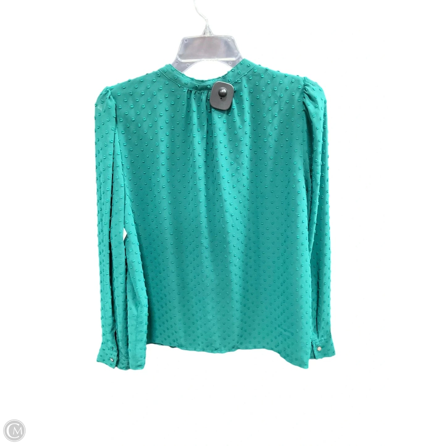 Top Long Sleeve By J. Crew In Green, Size: M