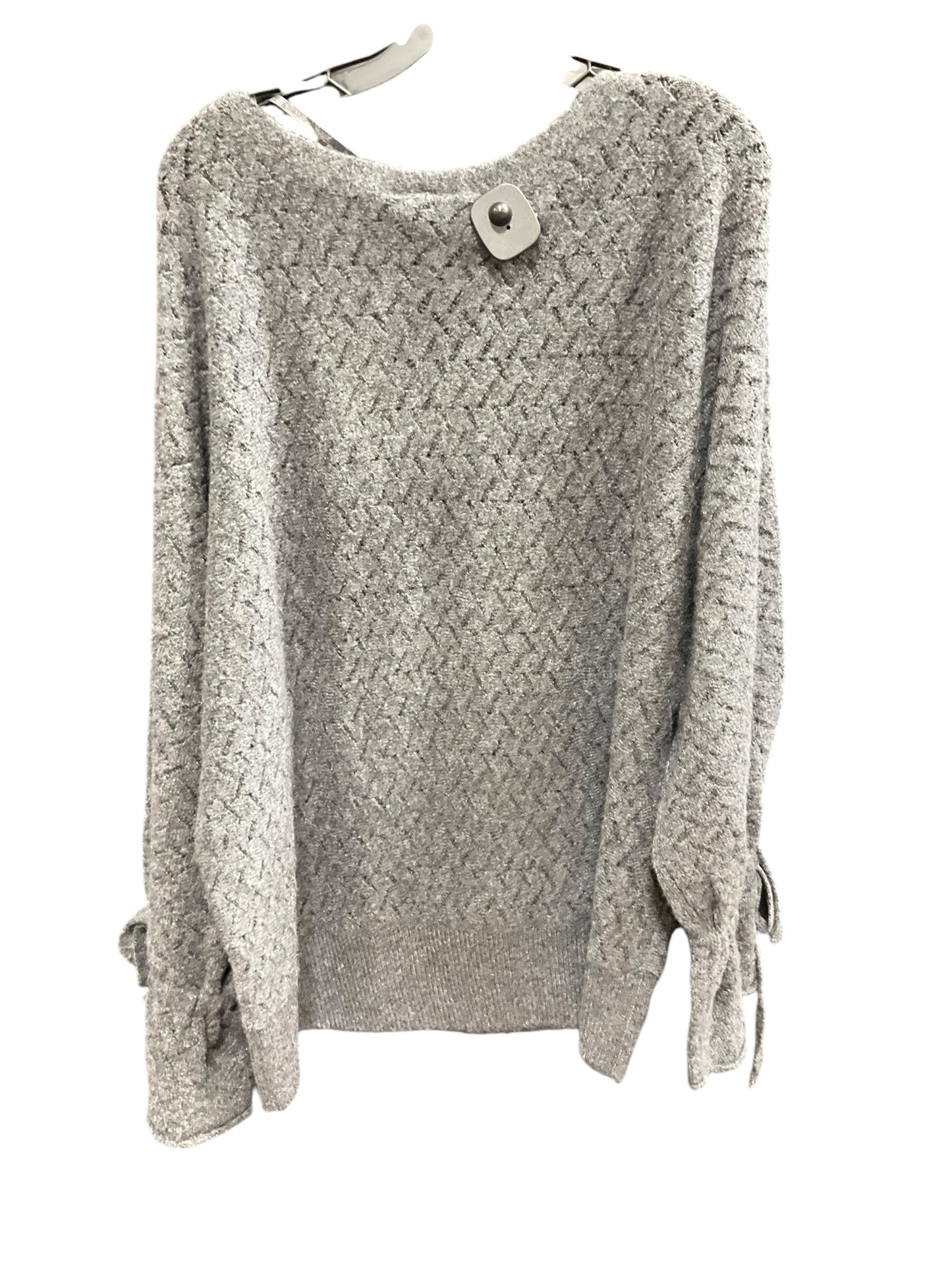 Sweater By Lane Bryant In Grey, Size: 3x