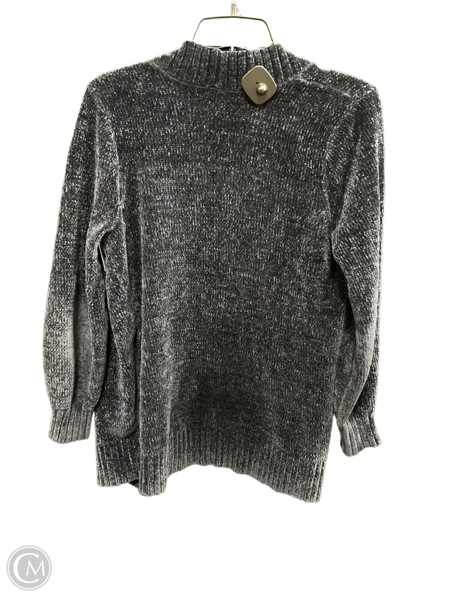 Sweater Cardigan By Loft In Blue, Size: S