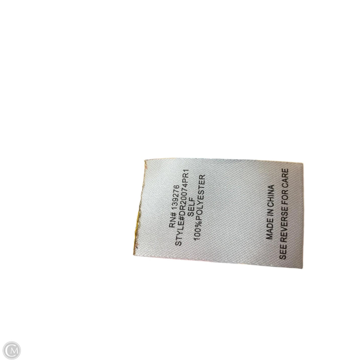 Top Short Sleeve By Dr2 In Yellow, Size: S