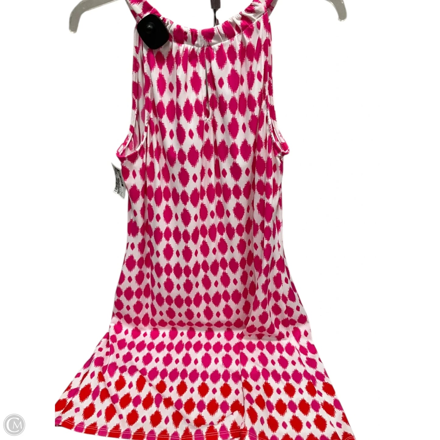 Dress Casual Midi By Jude Connally In Pink & Red, Size: L