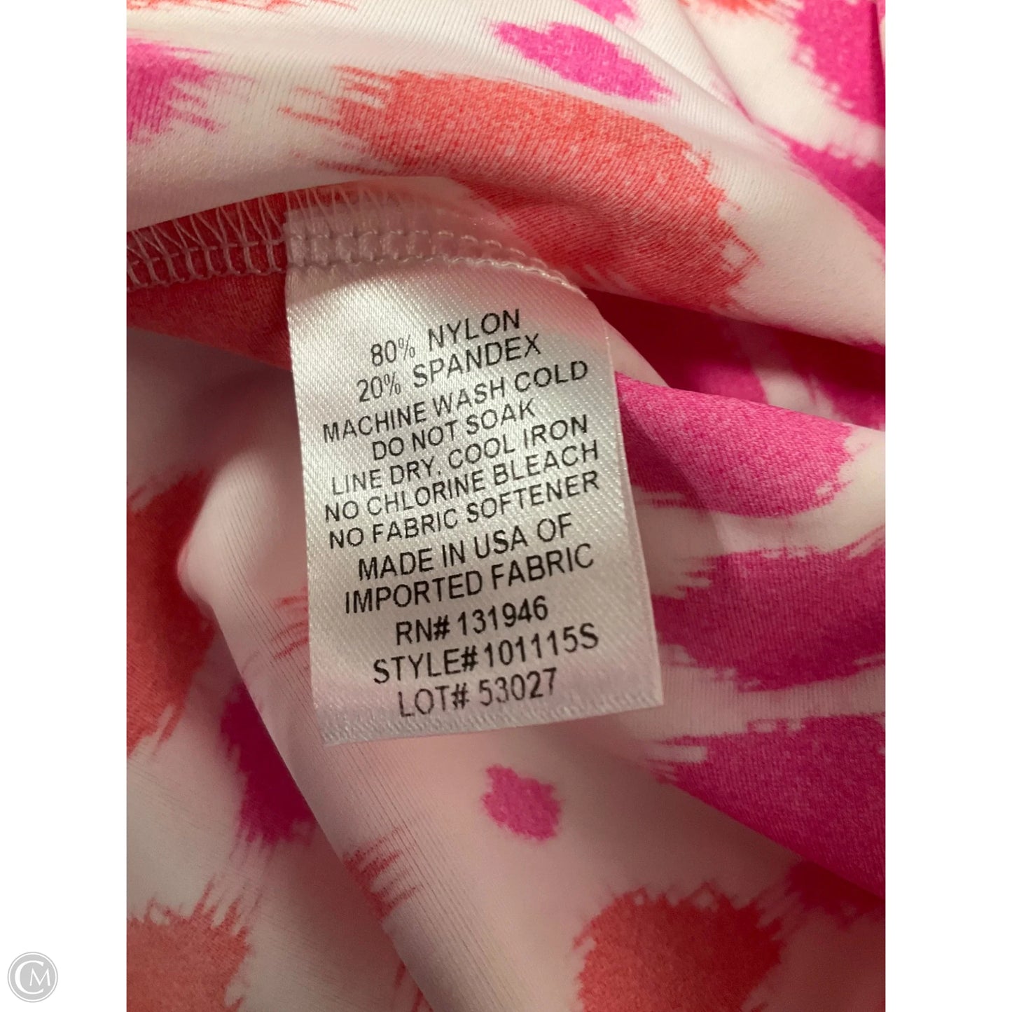 Dress Casual Midi By Jude Connally In Pink & Red, Size: L