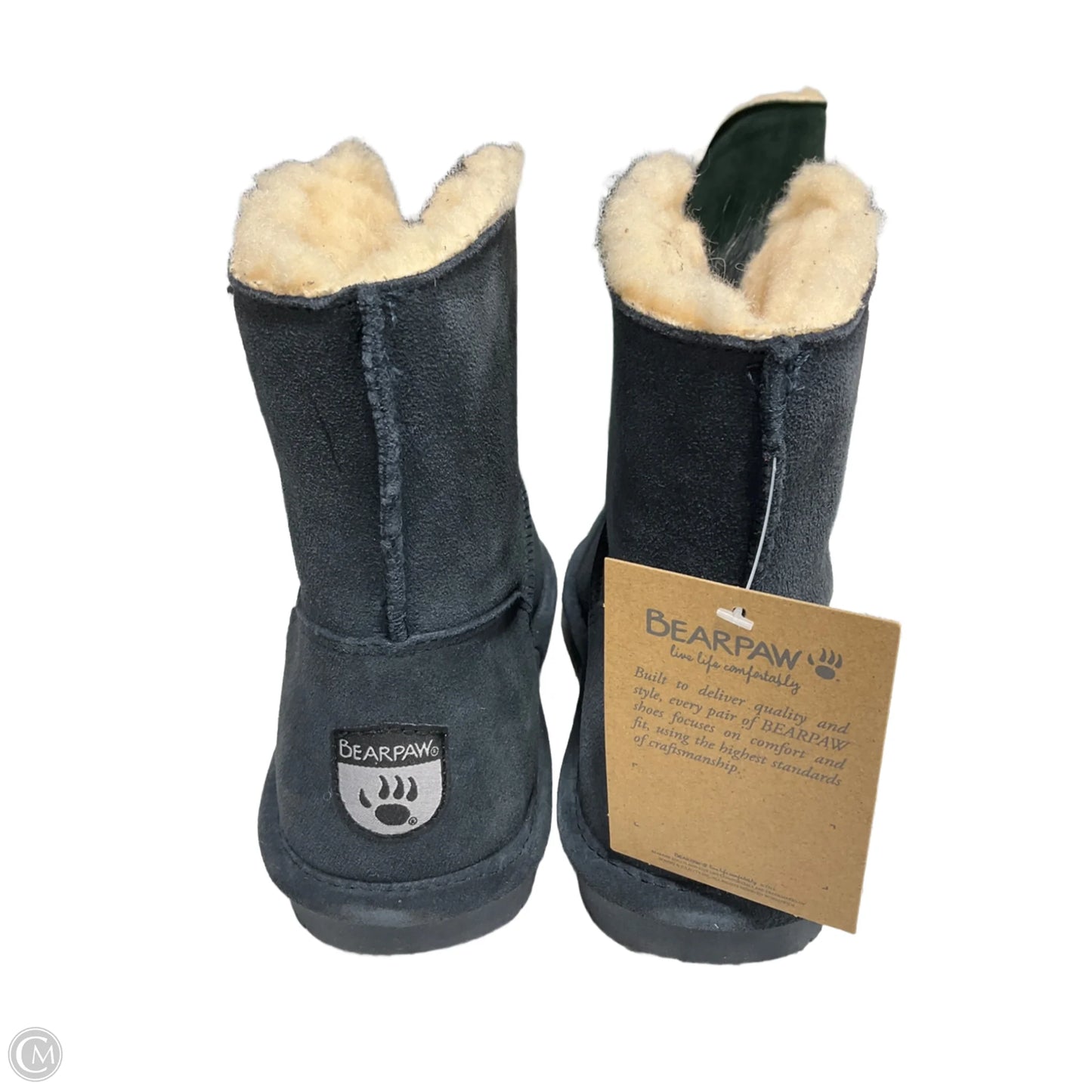 Boots Snow By Bearpaw In Blue, Size: 9