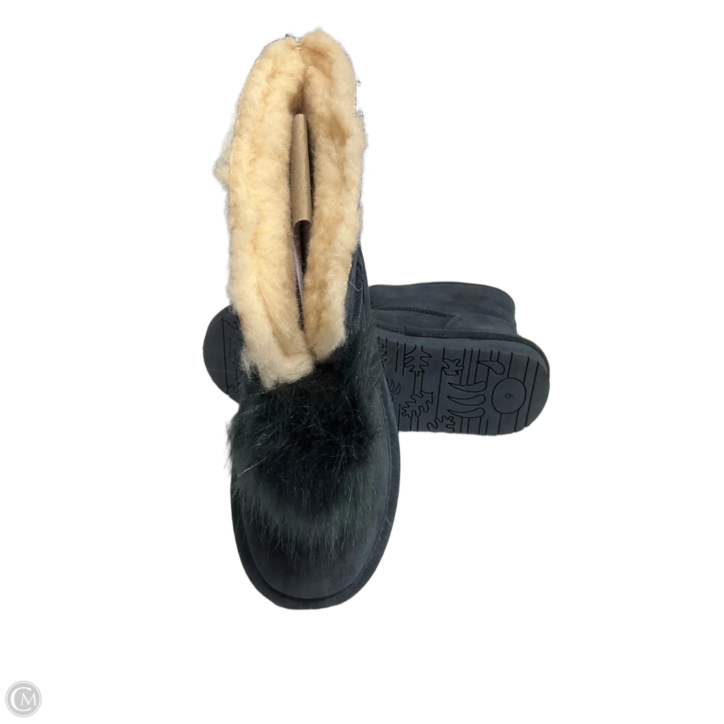 Boots Snow By Bearpaw In Blue, Size: 9