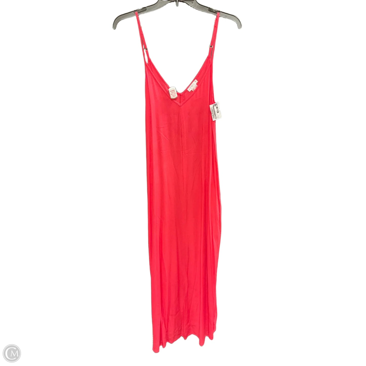Dress Casual Midi By Venus In Coral, Size: S