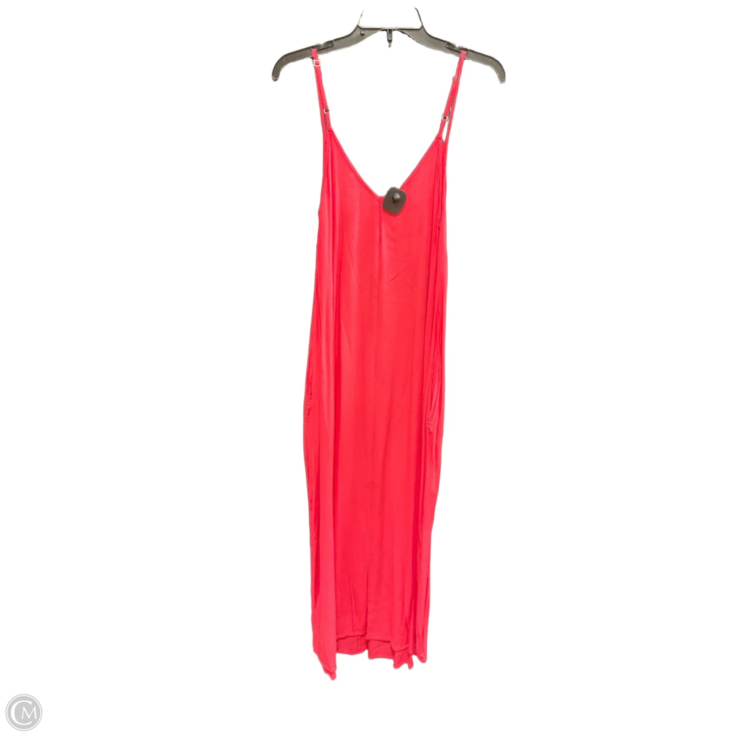 Dress Casual Midi By Venus In Coral, Size: S