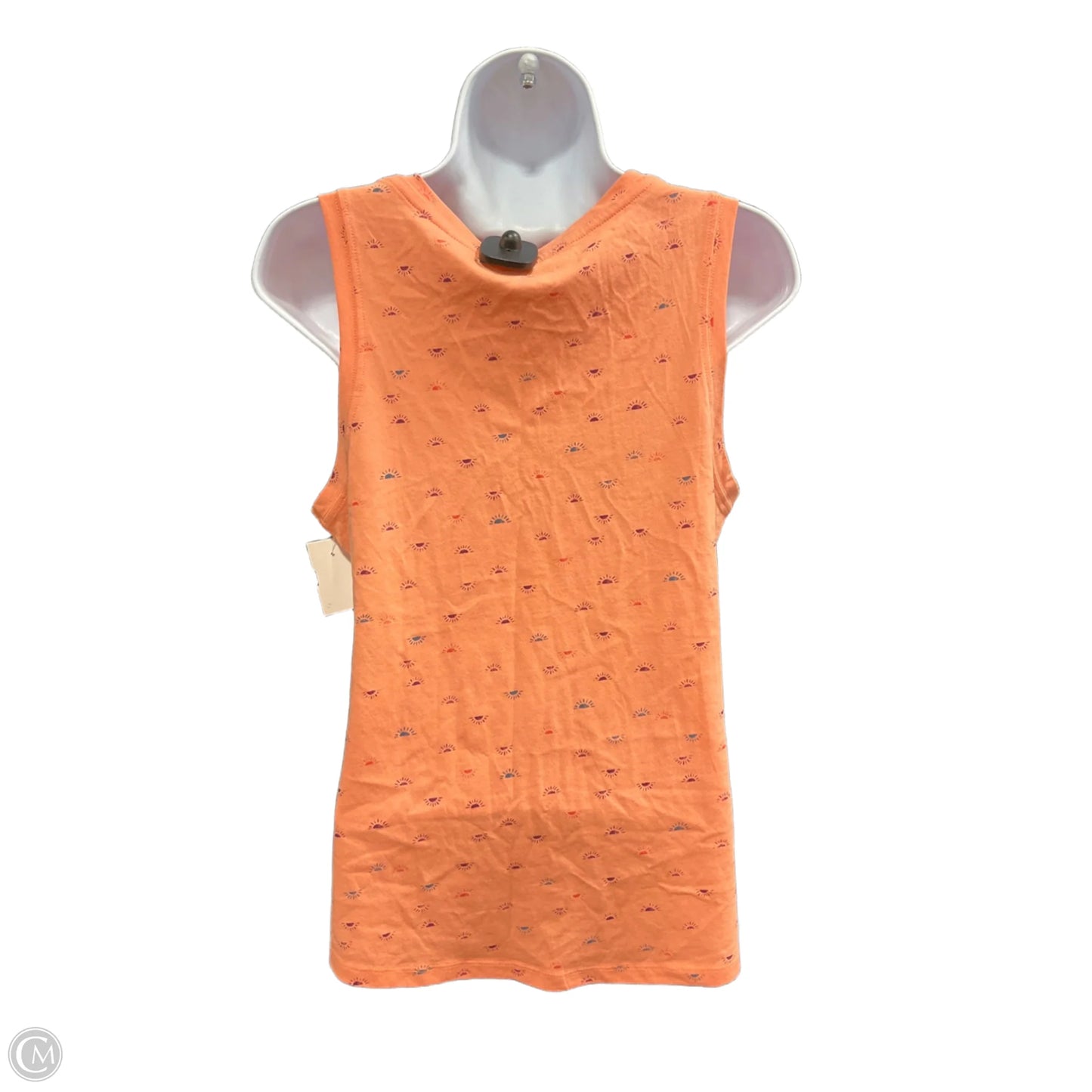 Tank Top By Eddie Bauer In Orange, Size: S