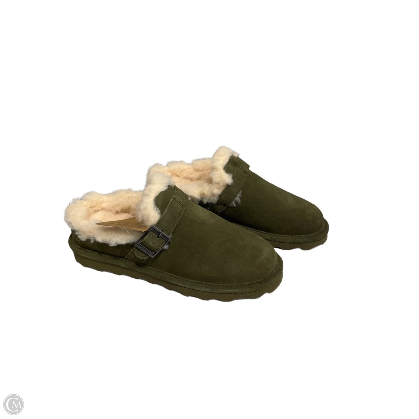 Slippers By Bearpaw In Green