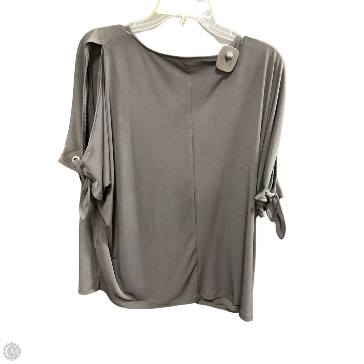 Top Short Sleeve By Chicos In Black, Size: Xl