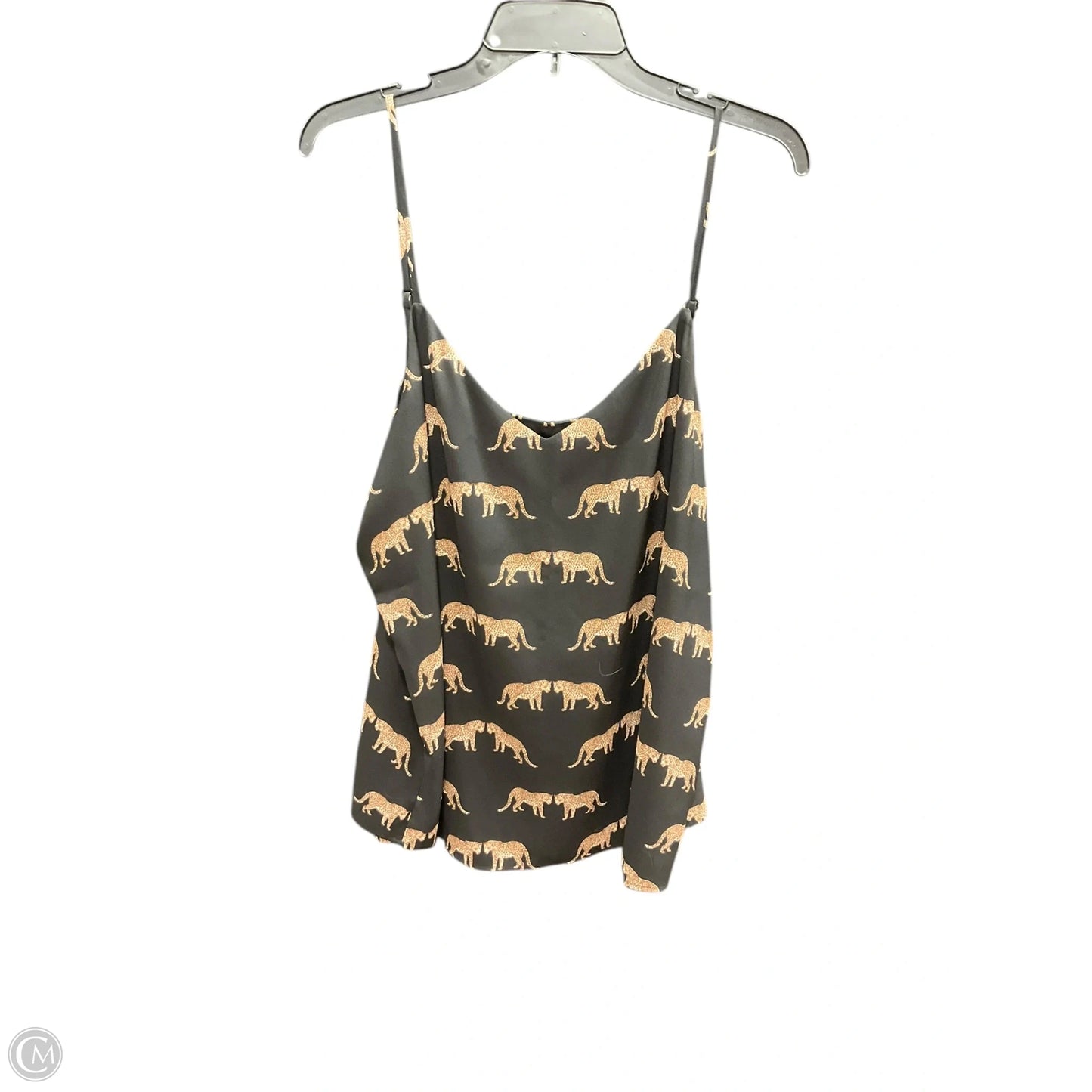 Top Cami By Ann Taylor In Black & Brown, Size: Xl