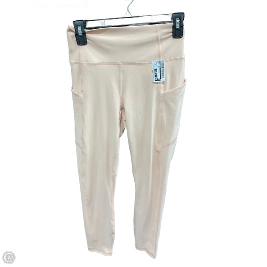 Athletic Leggings By Fabletics In Orange, Size: S