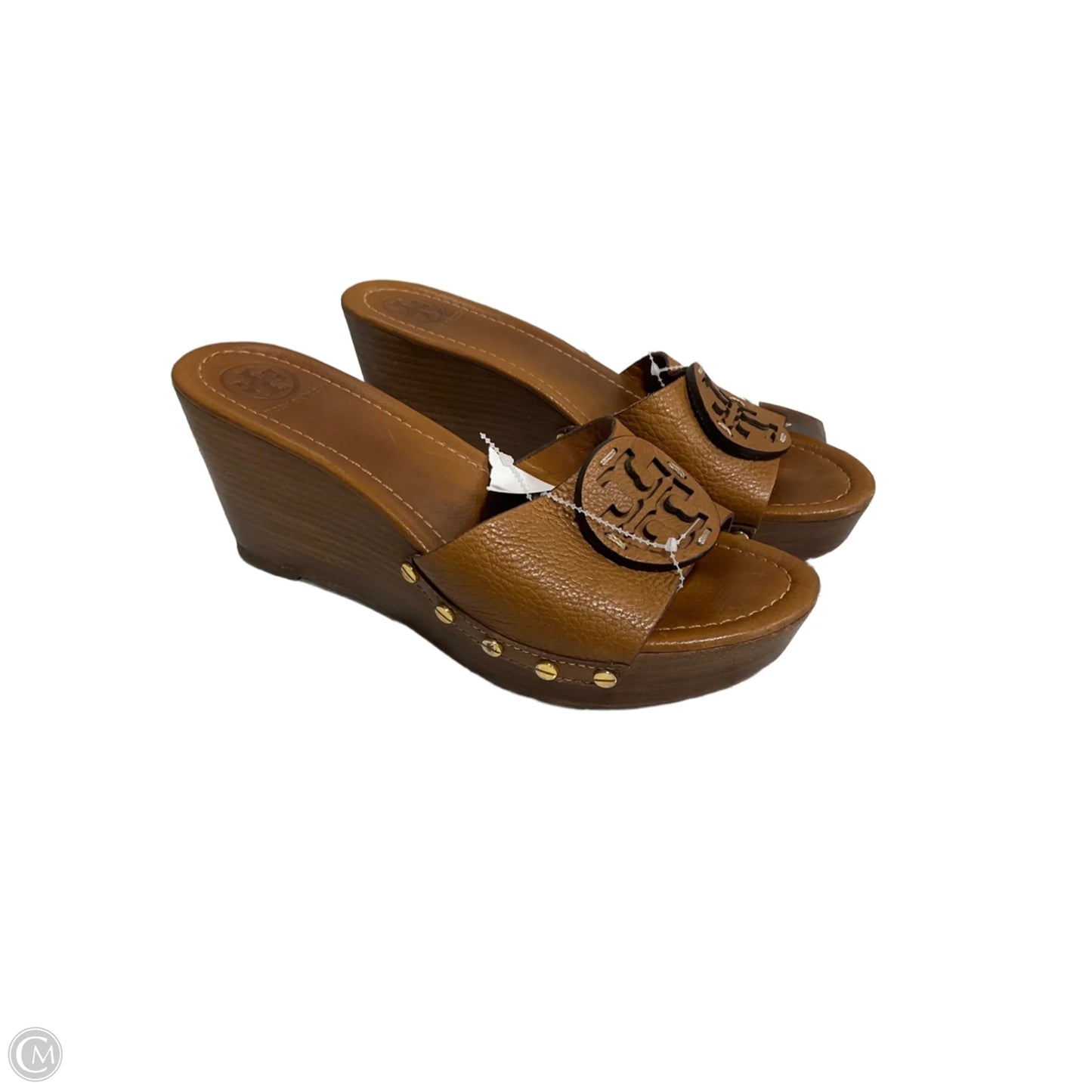 Sandals Designer By Tory Burch In Tan, Size: 10