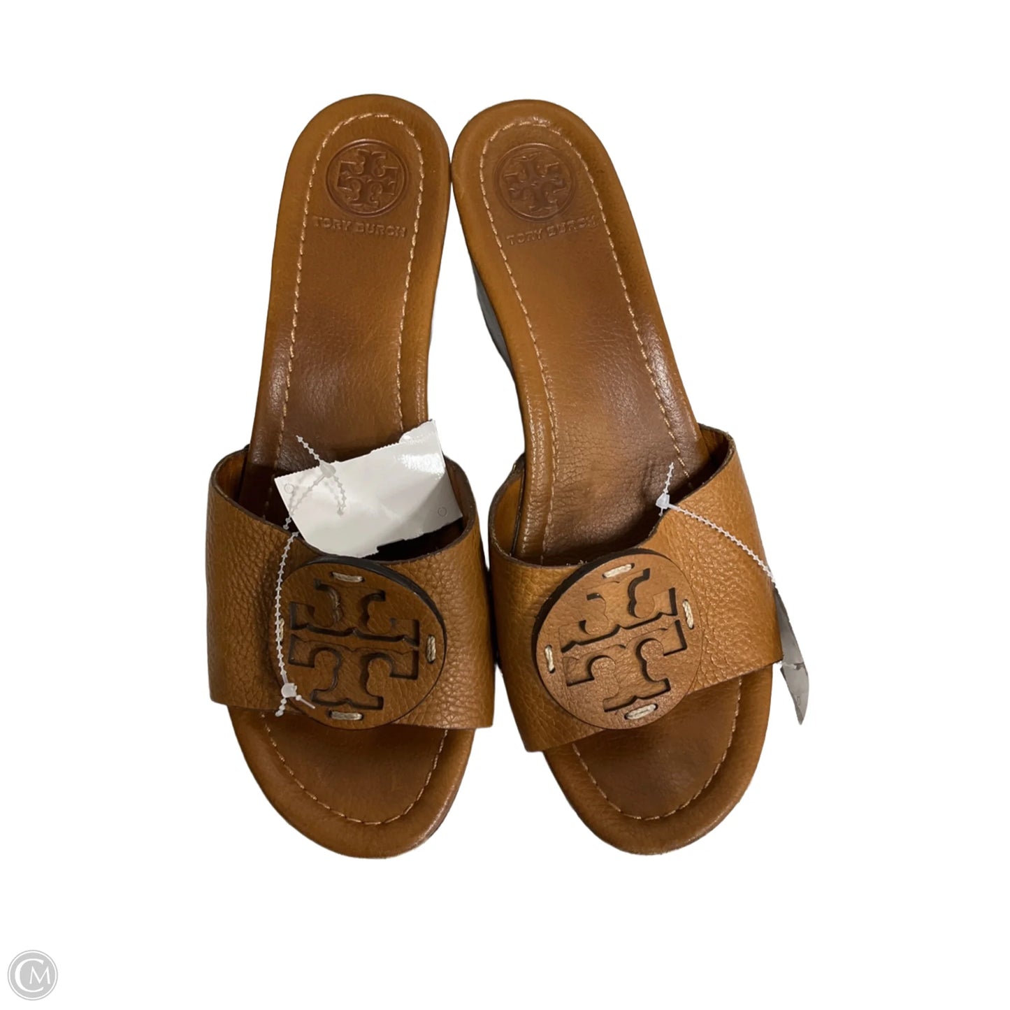 Sandals Designer By Tory Burch In Tan, Size: 10