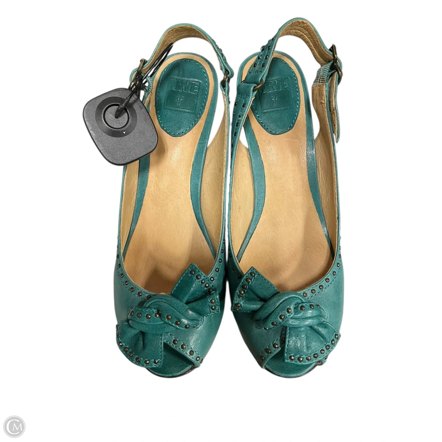 Shoes Designer By Frye In Green, Size: 8