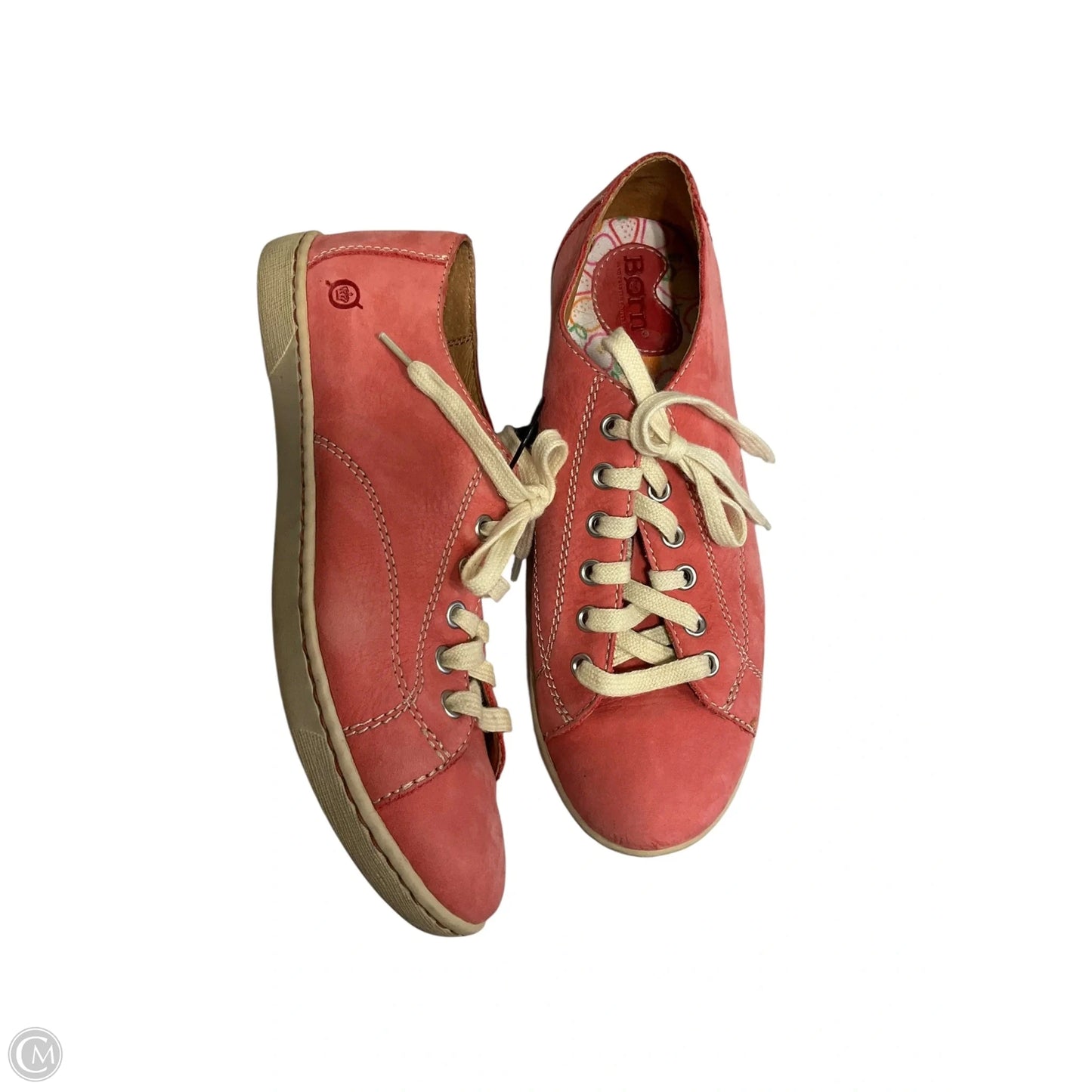 Shoes Athletic By Born In Peach, Size: 8.5