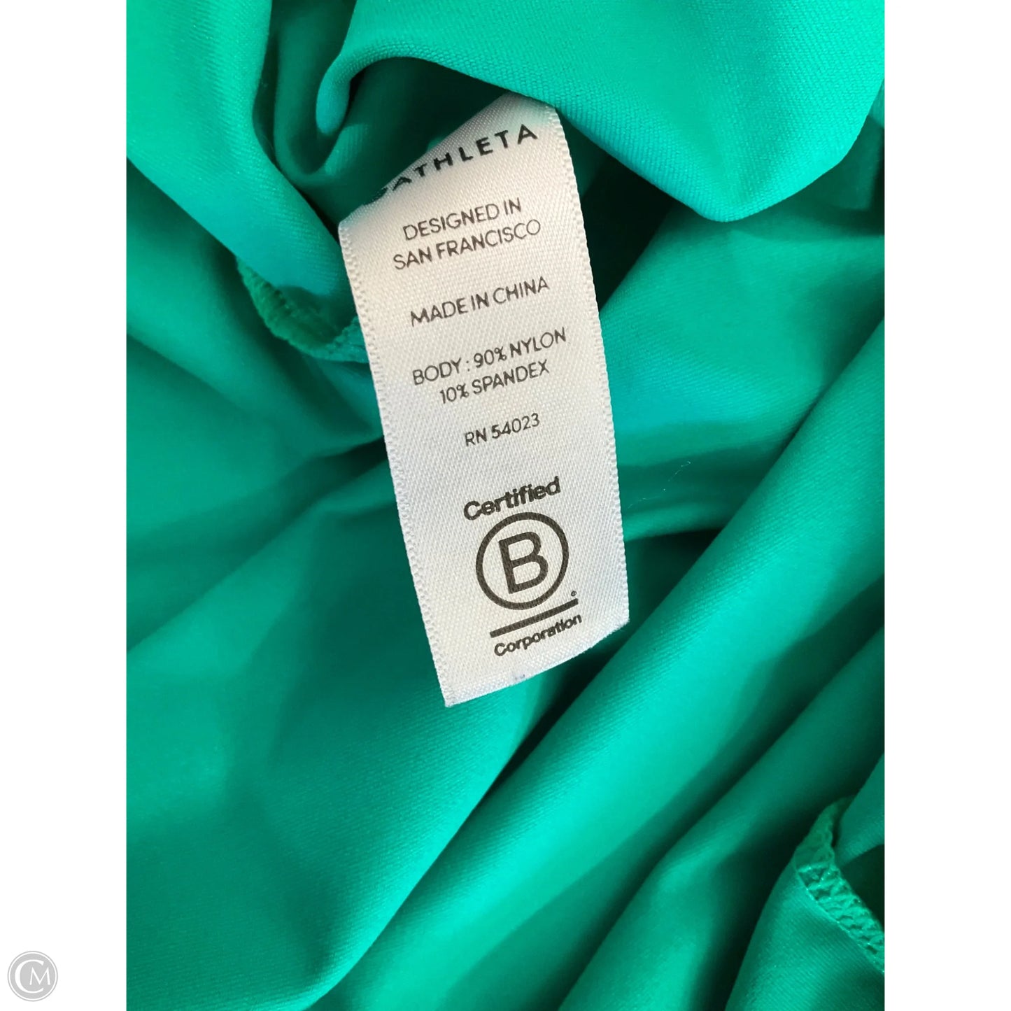 Athletic Tank Top By Athleta In Green, Size: S