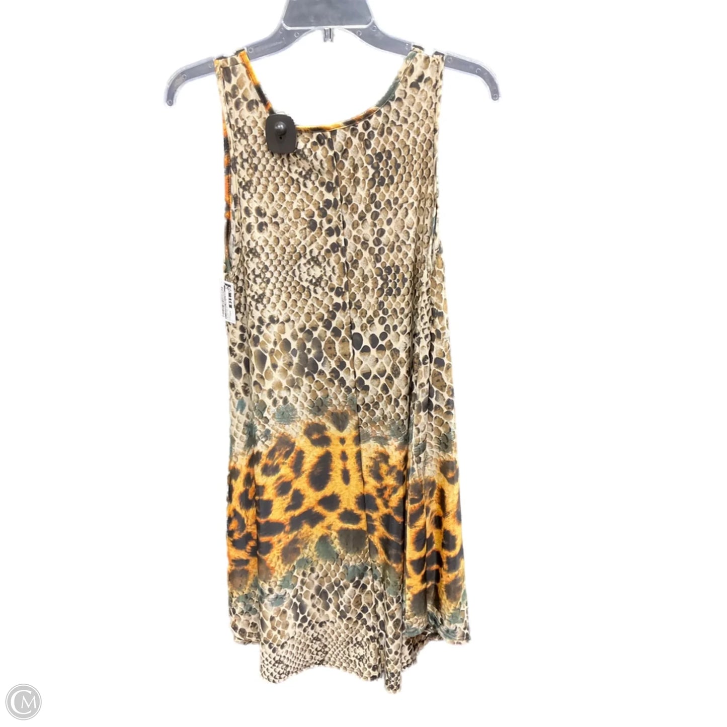 Swimwear Cover-up By Clothes Mentor In Animal Print, Size: Osfm