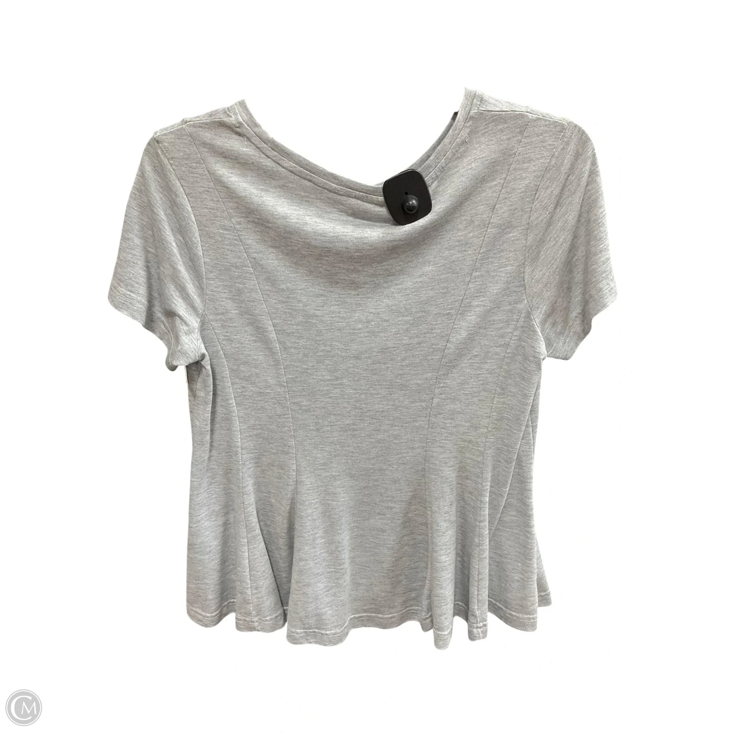 Top Short Sleeve By Banana Republic In Grey, Size: S