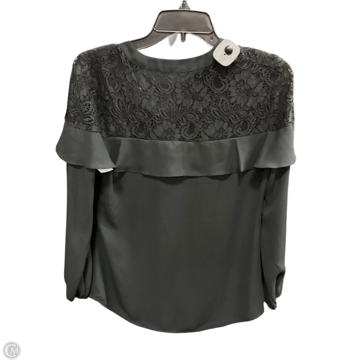 Blouse Long Sleeve By Soho Design Group In Black, Size: Xs