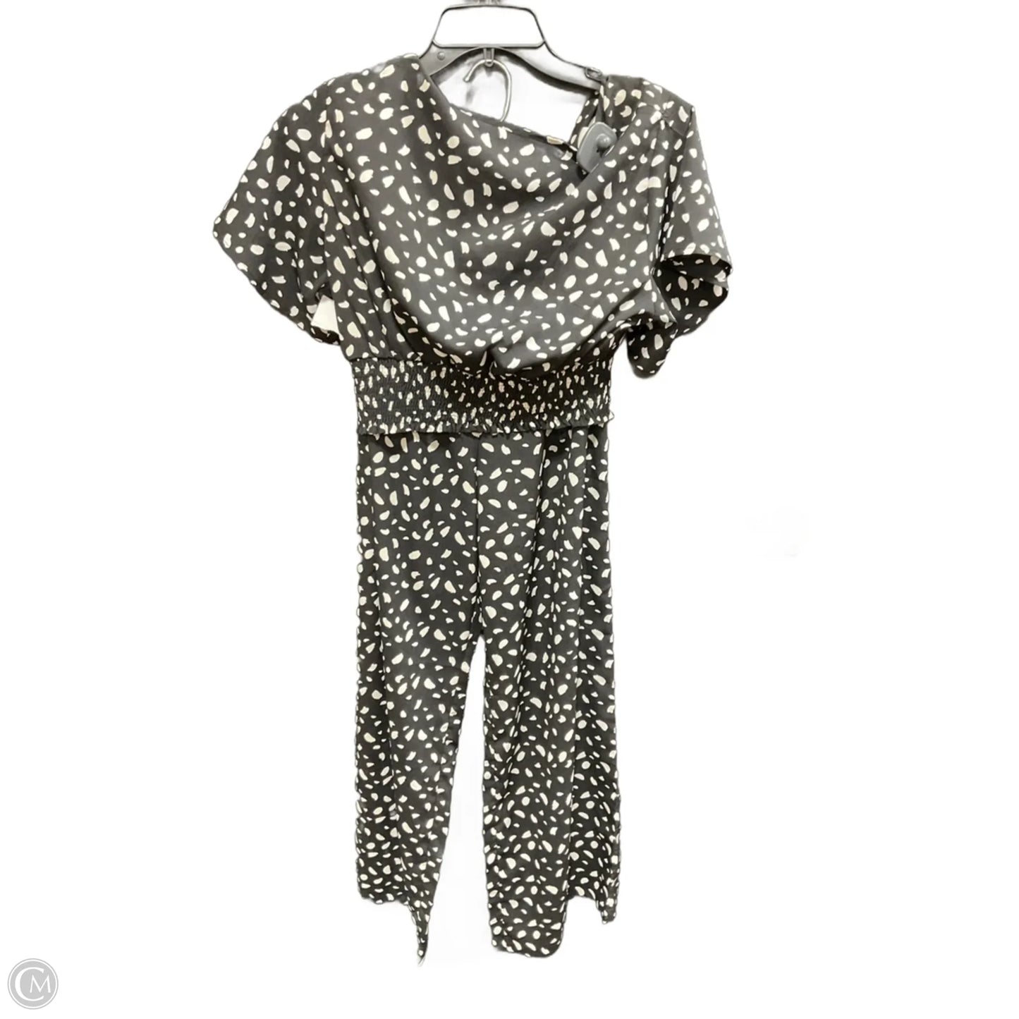 Pants Set 2pc By Clothes Mentor In Polkadot Pattern, Size: M