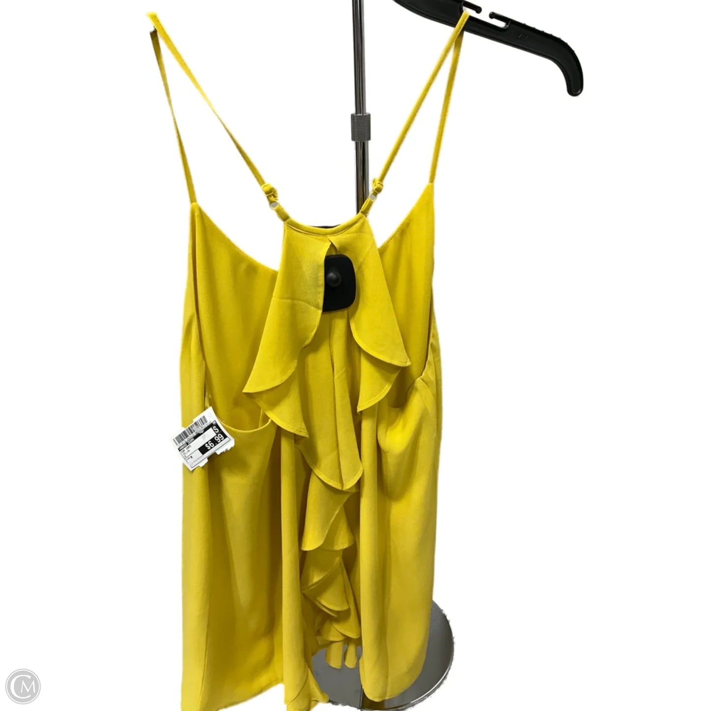 Top Cami By Naked Zebra In Yellow, Size: M