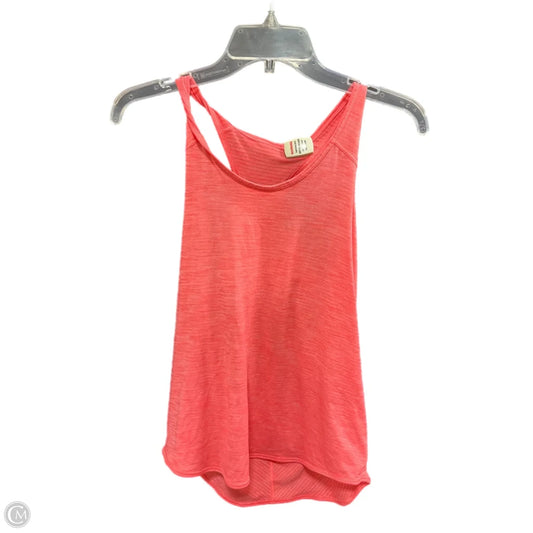 Athletic Tank Top By Lululemon In Coral, Size: S