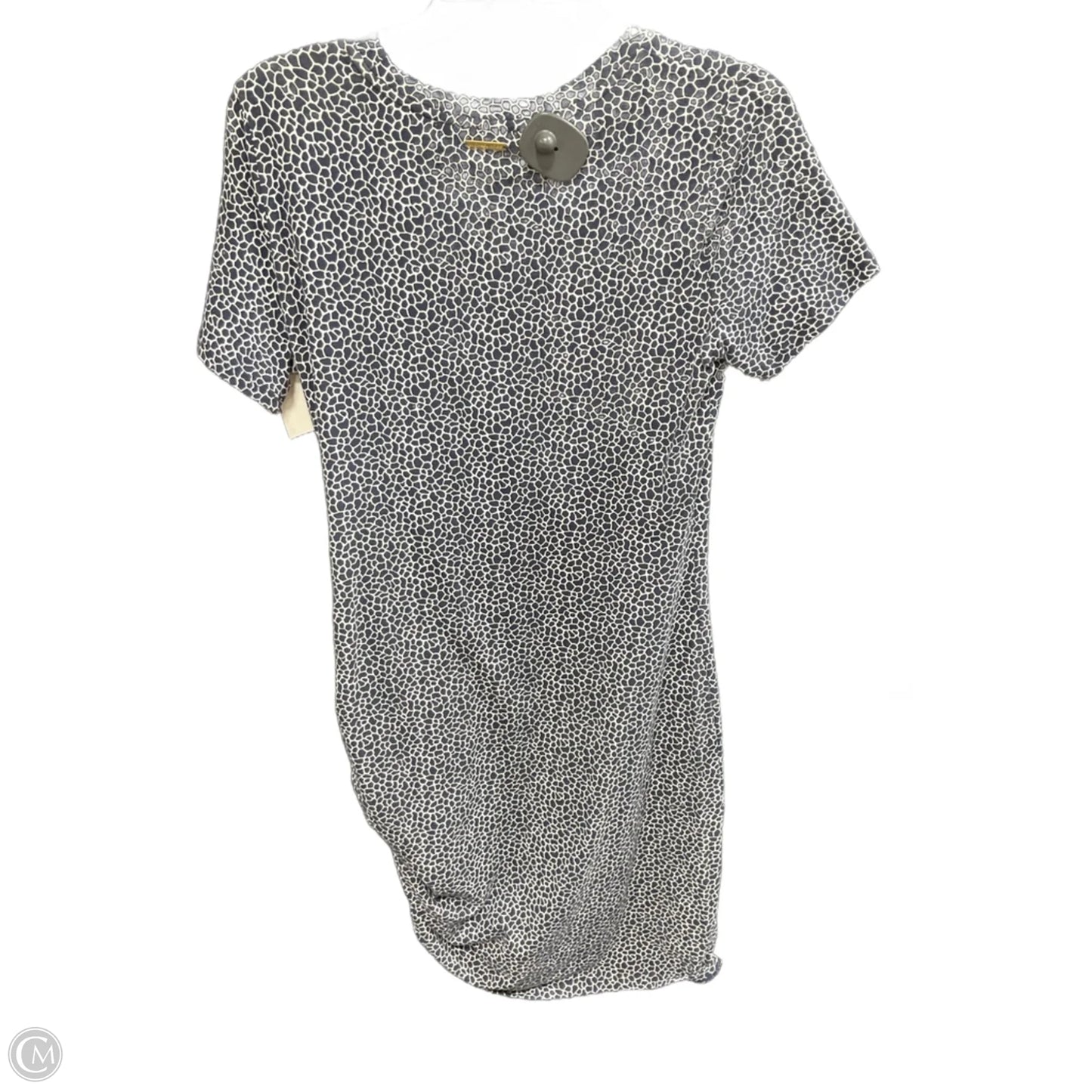 Dress Casual Midi By Michael By Michael Kors In Blue, Size: M